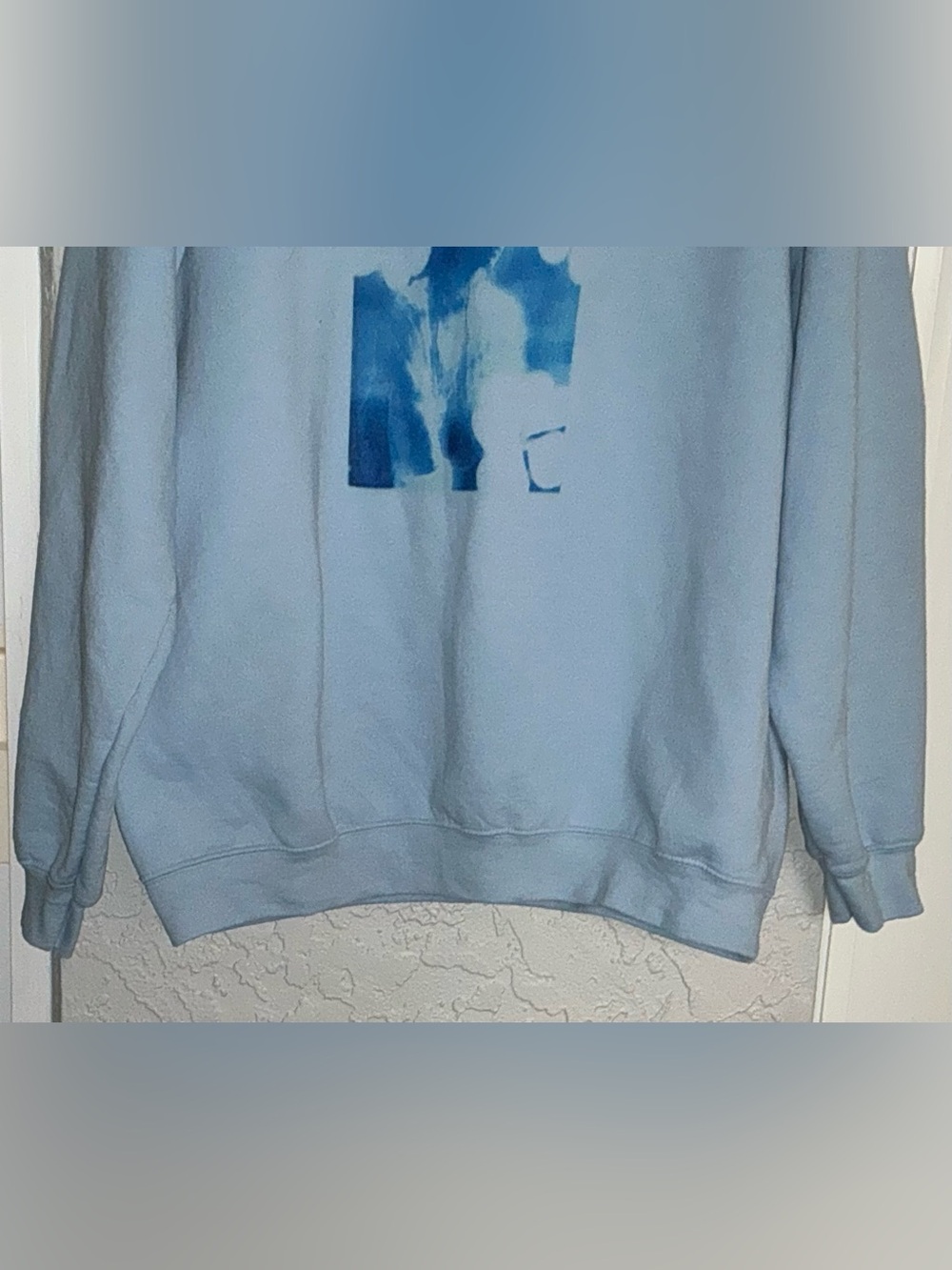Conan Gray Light Blue Graphic Crewneck Sweatshirt - Picture 3 of 6
